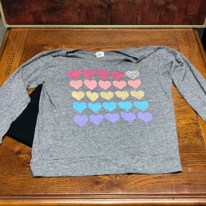 Vans off the shoulder, 3/4 length sleeve